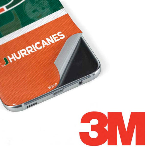 University of Miami U Hurricanes Galaxy S8 Plus Skin